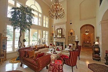 Formal 2-story Living Room