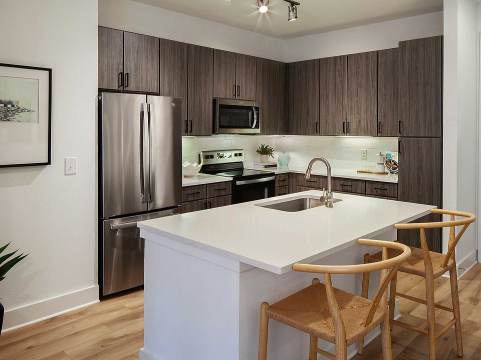Upgraded kitchens with quartz countertops