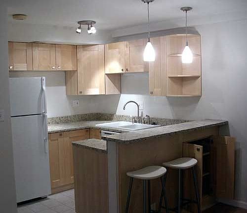Updated kitchen.