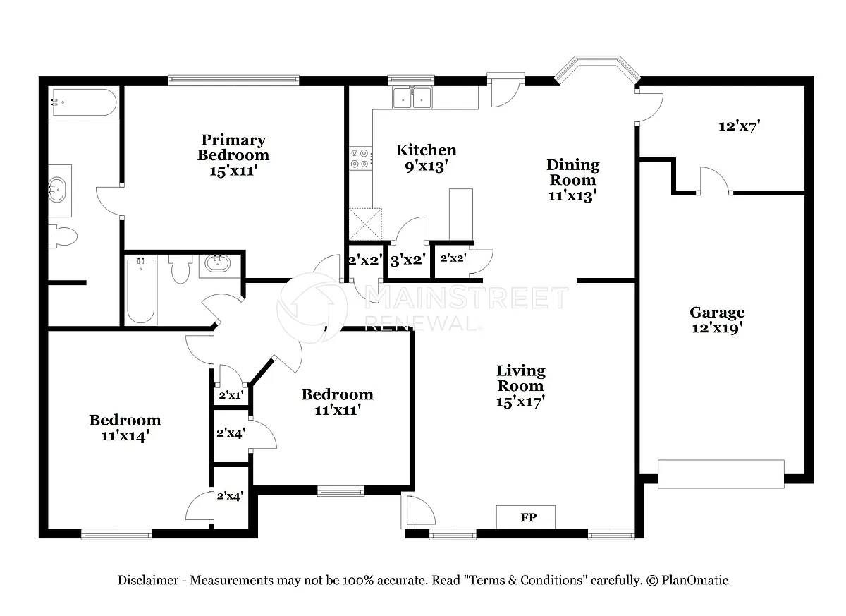 Floor Plan - 505 Brookfield Way