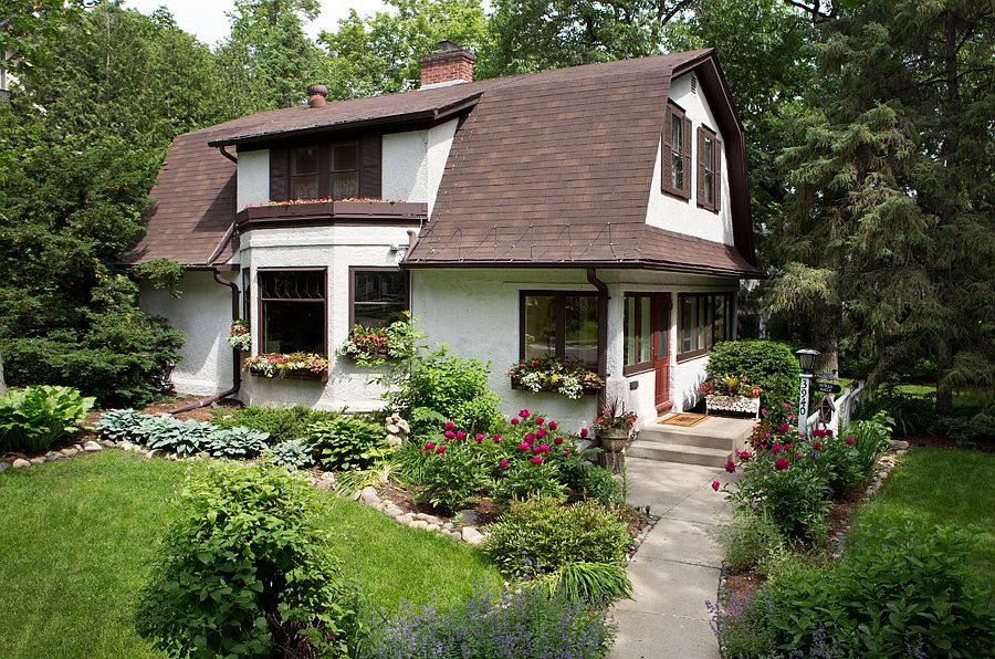 Large lot w/gorgeous gardens