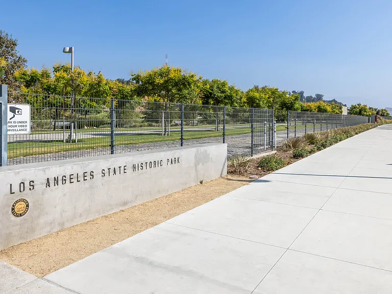 5 minutes away from the Los Angeles State Historic Park.