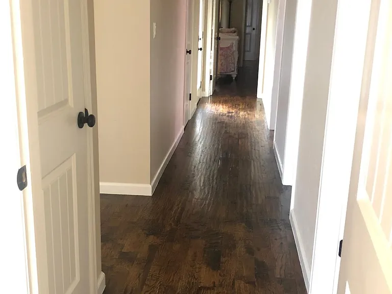 Hardwood floors through out