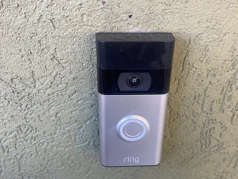 Unit is pre-wired for Ring doorbell