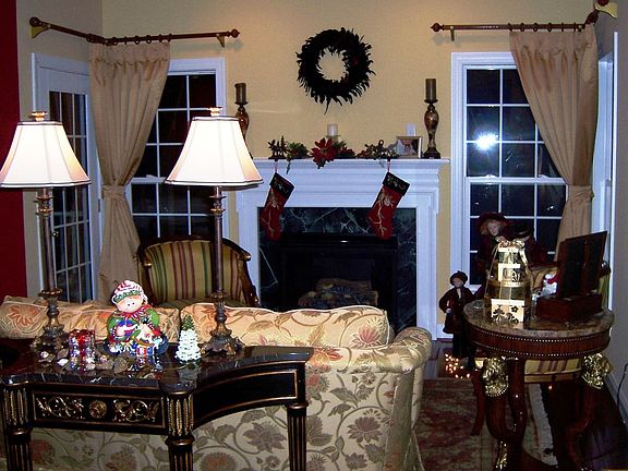 Family Room with Fireplace