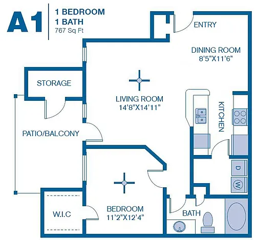 Floor plan A1