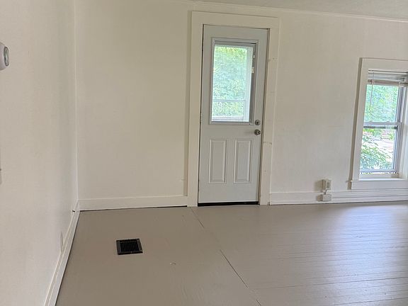 livingroom and door to fire escape