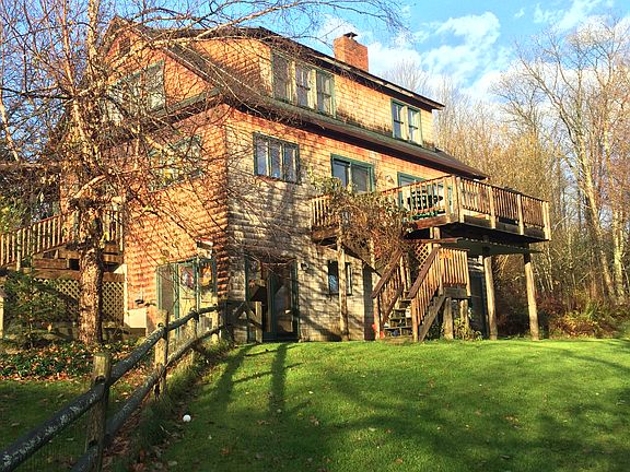 Back and side of home