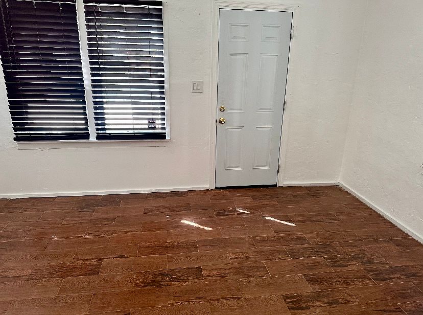 Living room, front door