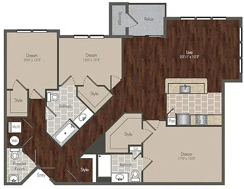 Floor plan CB1