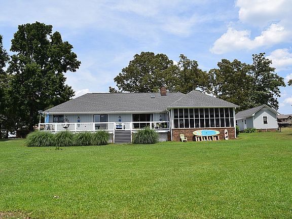Backyard towards house
