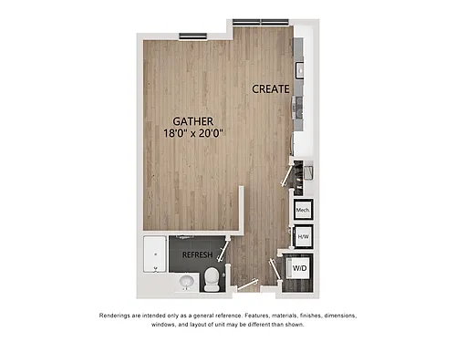 Floor plan A23