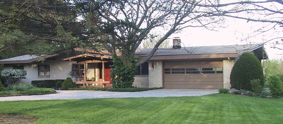 Southwest view - faces west