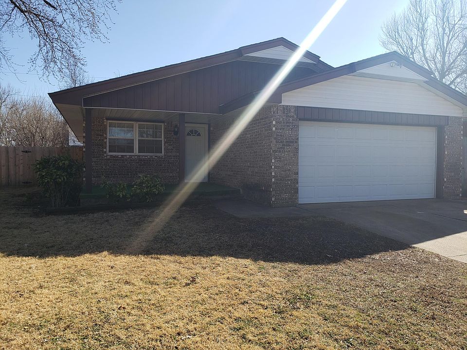 Great curb appeal with front porch and 2 car garage.
