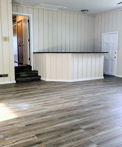 Another view of the bonus room. This room has outside access and could be used for a separate living space or bedroom possibly.