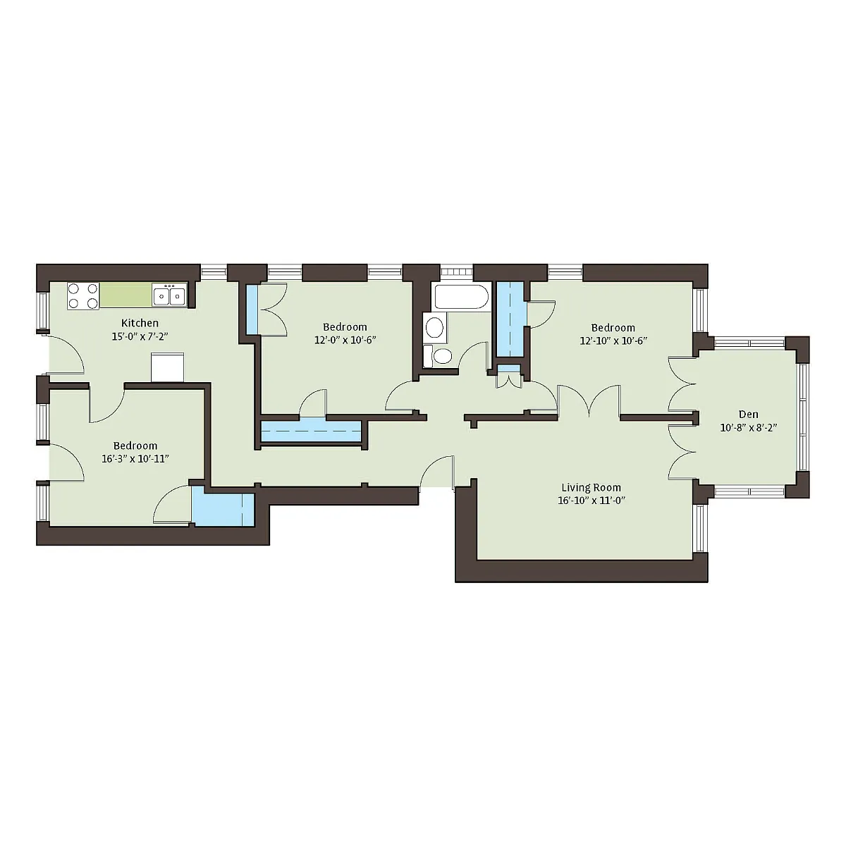 Floor plan 5300-3bA