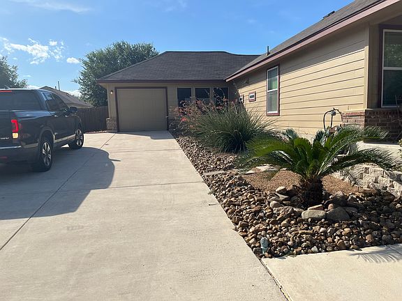 Garage View and Driveway