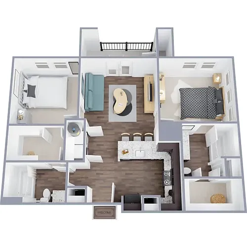 Floor plan B1
