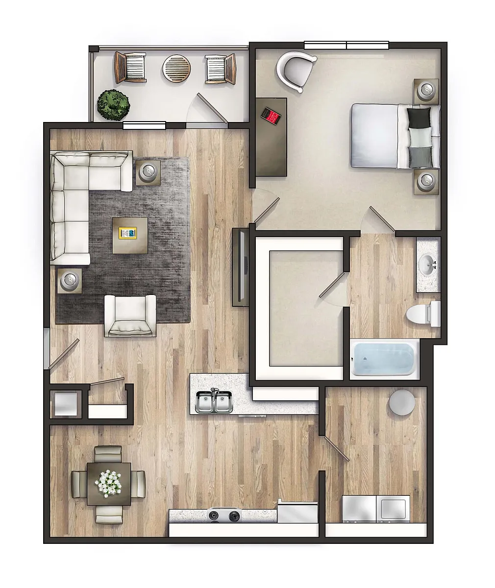 Floor plan The Cooper
