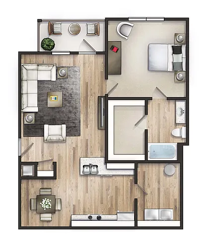 Floor plan The Cooper