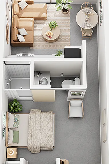 One Bedroom One Bedroom