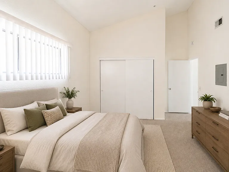 AI STAGED - SECOND BEDROOM