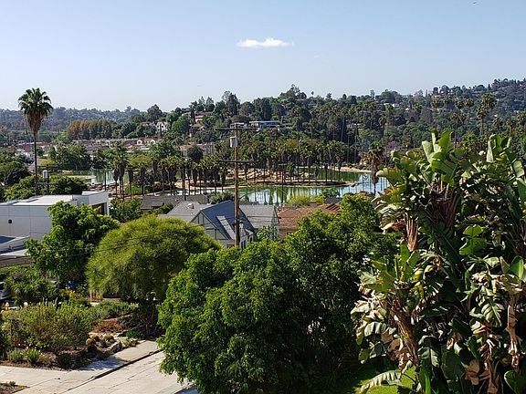 View of Rowena Reservoir from apartment