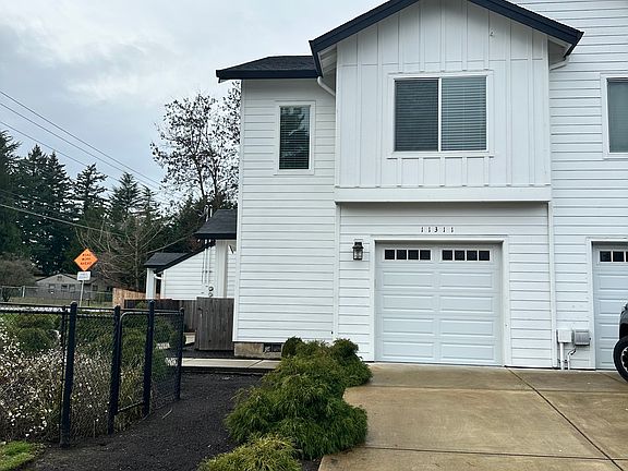 The driveway up to the single car garage is reserved for this unit.