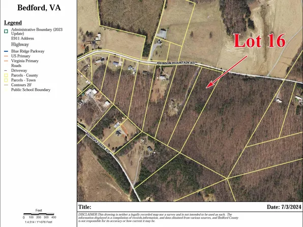 LOT 16 Johnson Mountain Rd, Huddleston, VA 24104