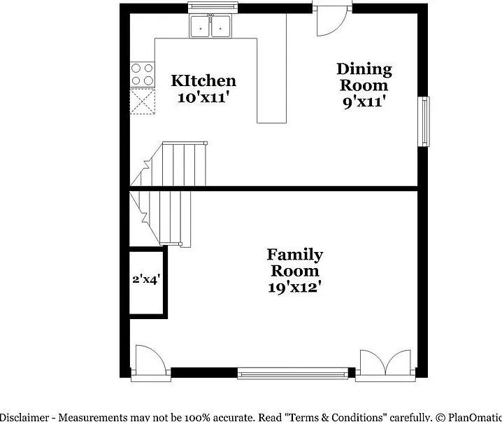 4 bed, 1.5 bath, 1540 sqft, $1,925 — Photo 2