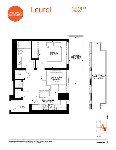 Floor plan PC602