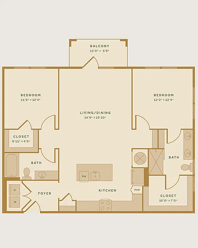Floor plan Crosswind