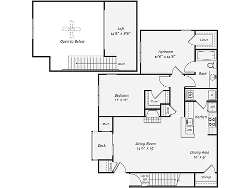 Floor plan B1LR