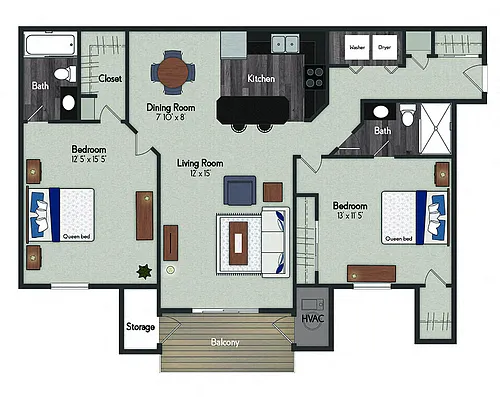 Floor plan Everest