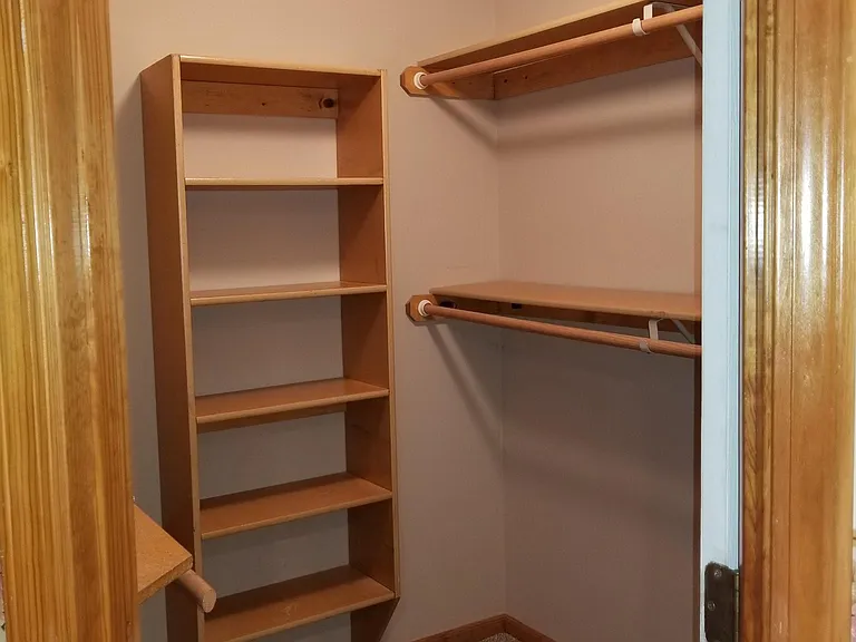 Master walk-in closet.