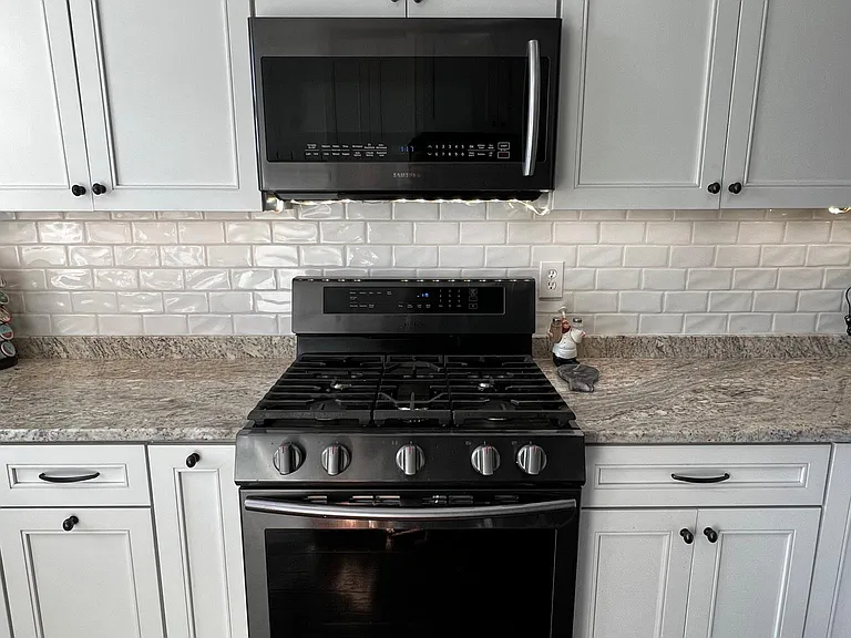 Oven, Stove, and Microwave