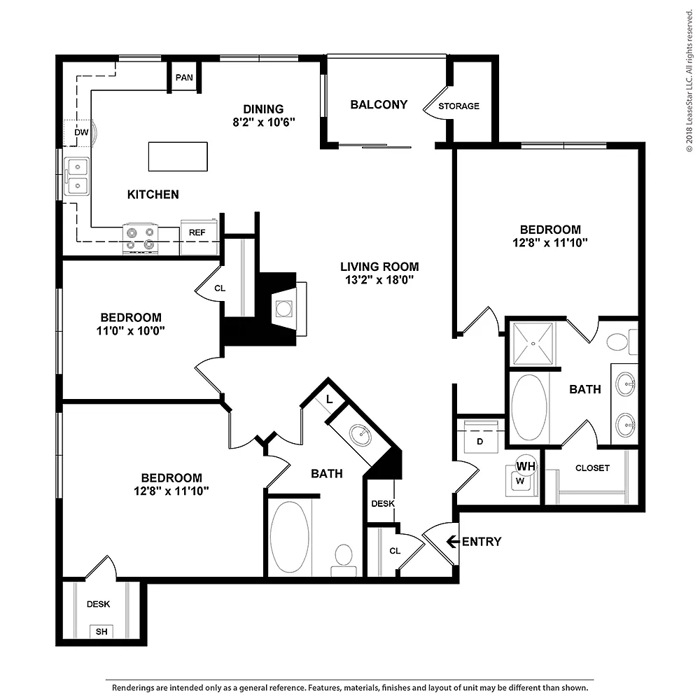 Floor plan Bradford