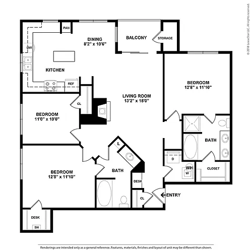 Floor plan Bradford