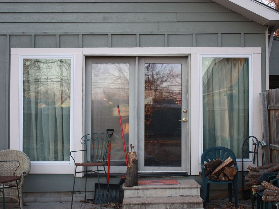 The far side windows are newly replaced