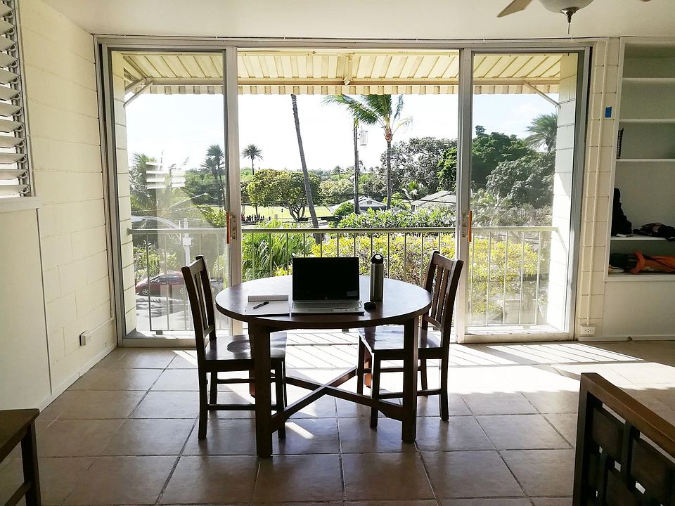 Dining area. Great for a home office with killer views of th