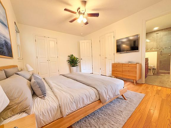 Bedroom 1 - Master - full bath, large closet space