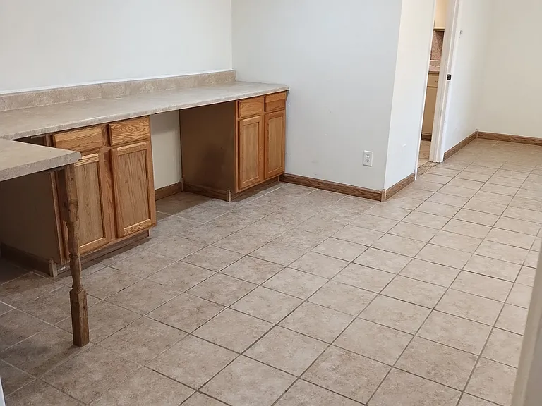 Left side of Living Room/Dining Room from Entryway.