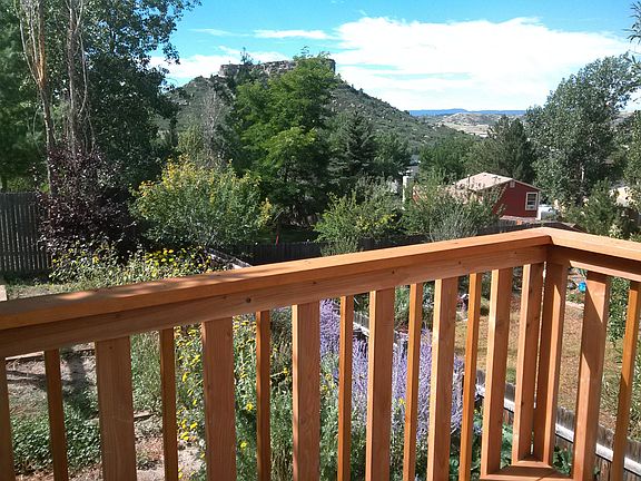 View from back deck