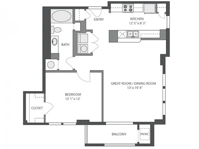 Floor plan Emerald Bay