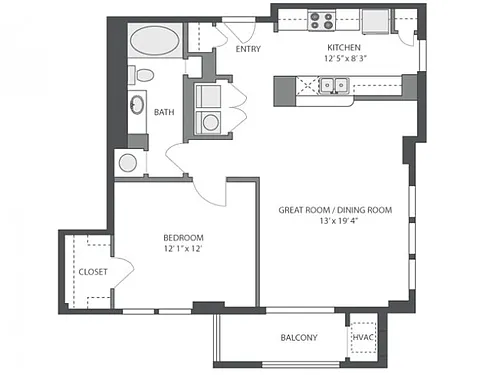 Floor plan Emerald Bay