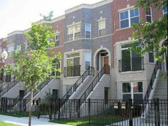 Front View of Townhomes