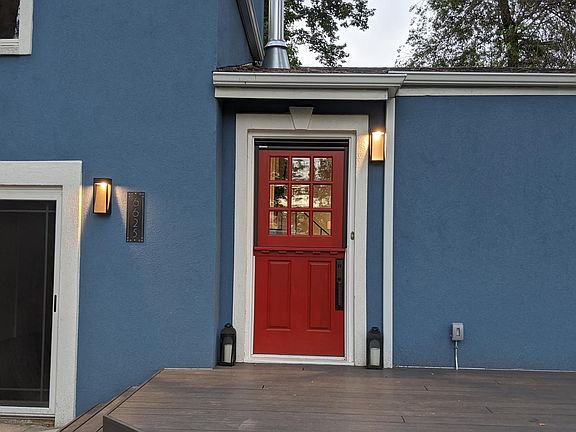 Dutch door with screen - perfect for breezy afternoons!