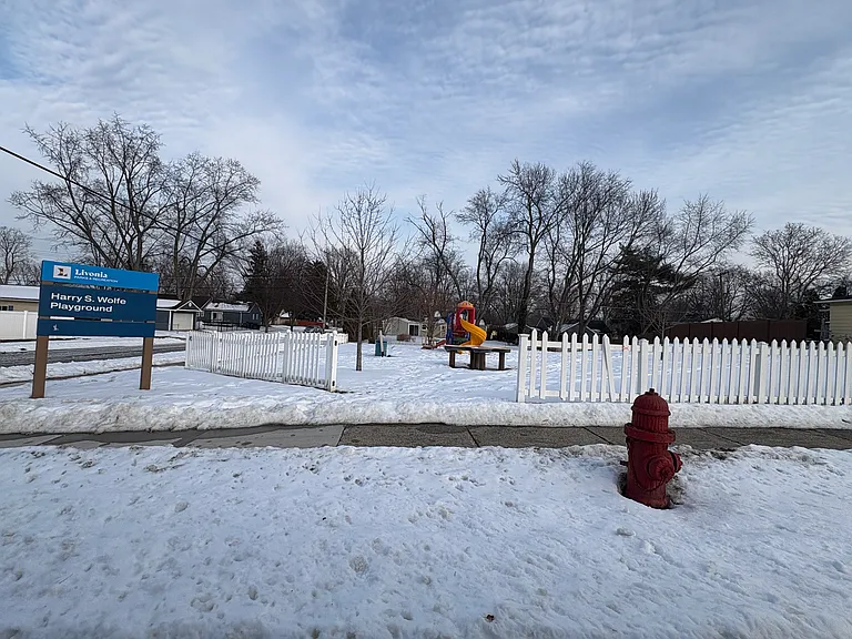 Park down the street