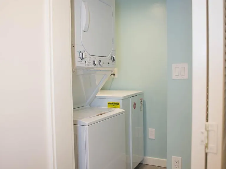 In-unit laundry room