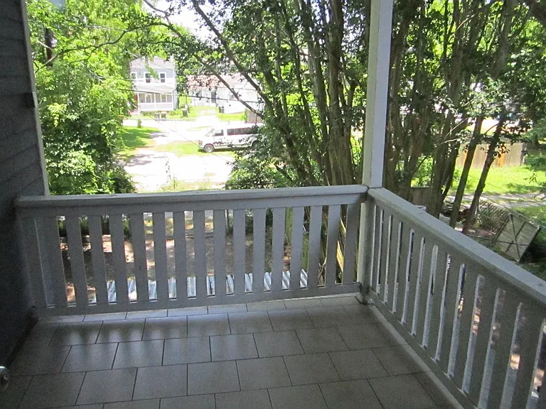 back balcony